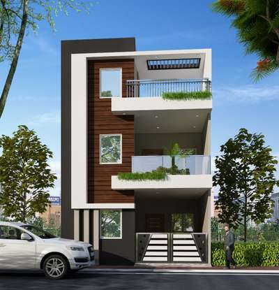 Exterior Designs by Contractor Ram Kumawat, Dewas | Kolo