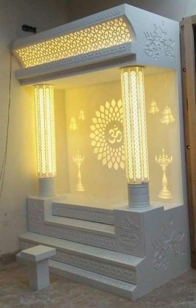 Lighting, Prayer Room Designs by Contractor Shubham indori, Indore | Kolo