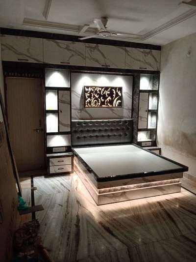 Furniture, Lighting, Storage, Bedroom Designs by Carpenter Sagar Khan, Jodhpur | Kolo