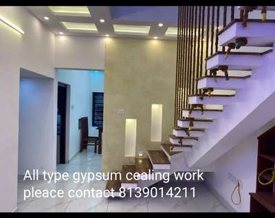 Staircase, Lighting Designs by Interior Designer shibu 8139014211 , Palakkad | Kolo
