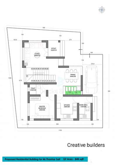 Plans Designs by Contractor Shinas T, Kollam | Kolo