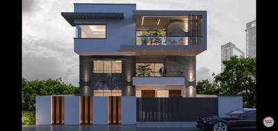 Exterior Designs by Civil Engineer TAUFIQUE SHAH, Bhopal | Kolo