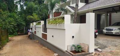 Outdoor, Wall Designs by Painting Works haris jifry, Malappuram | Kolo