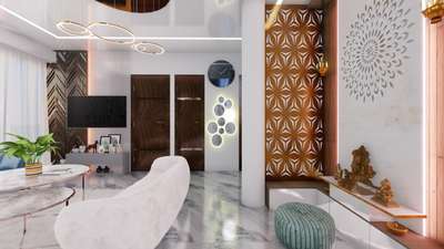Furniture, Prayer Room, Storage Designs by Architect Vanshika Aggarwal, Gautam Buddh Nagar | Kolo