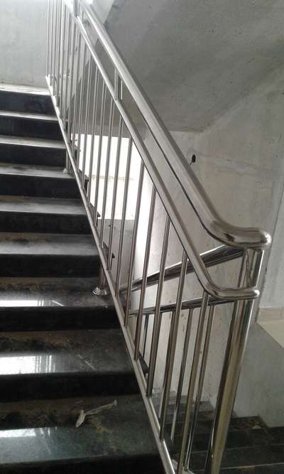 Staircase Designs by Fabrication & Welding Pradeep Birds, Kollam | Kolo