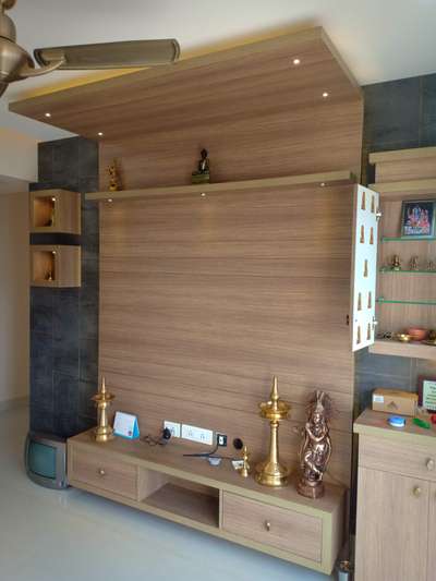 Living, Storage Designs by Interior Designer Saddam Home Interiors, Delhi | Kolo