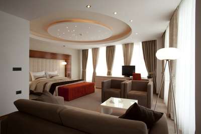 Ceiling, Furniture, Bedroom Designs by Contractor Shiv  interiors , Delhi | Kolo