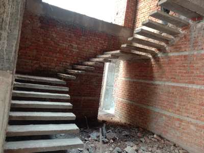 Staircase Designs by Contractor Ramkishan Choudhary, Jaipur | Kolo