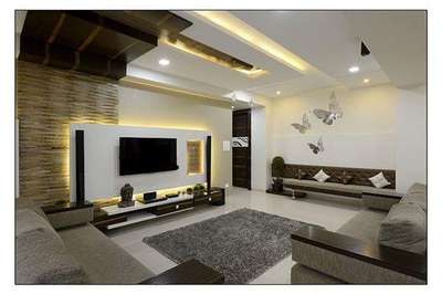 Ceiling, Furniture, Lighting, Living, Storage Designs by Interior Designer rumors thnadim khan, Delhi | Kolo