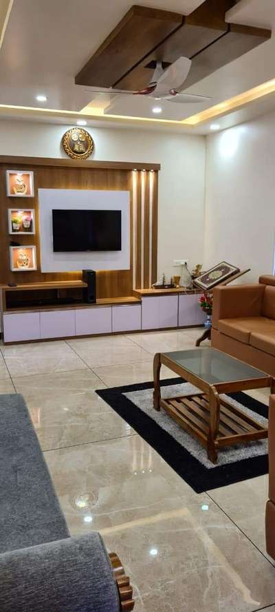 Ceiling, Living, Furniture Designs by Contractor sharaf konni, Pathanamthitta | Kolo