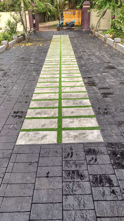 Flooring Designs by Gardening & Landscaping Nisha Bibin, Alappuzha | Kolo