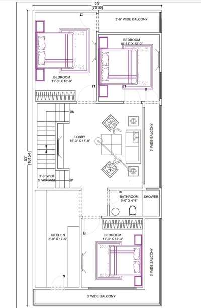 Plans Designs by Architect er shallu  Contractor 00, Gautam Buddh Nagar | Kolo