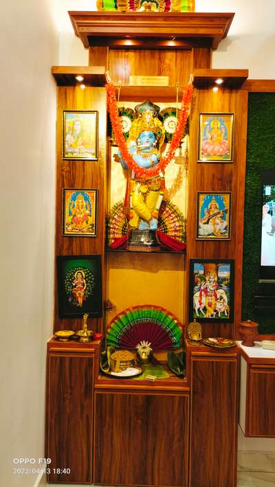 Lighting, Prayer Room, Storage Designs by Fabrication & Welding Rajeesh P Nair, Thrissur | Kolo