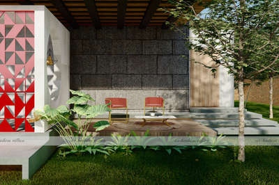 Outdoor Designs by Architect hashim  villan, Malappuram | Kolo