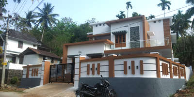 Exterior Designs by Civil Engineer SK DESIGNS, Thrissur | Kolo