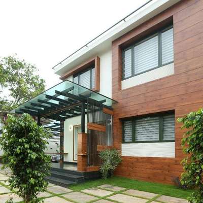 Exterior Designs by Civil Engineer Pradosh D G, Thiruvananthapuram | Kolo