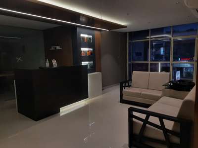 Living, Lighting, Furniture, Storage, Flooring Designs by Interior Designer I scale Interiors, Alappuzha | Kolo