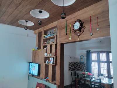 Ceiling, Dining, Furniture, Table, Storage Designs by Contractor AJAY , Kannur | Kolo
