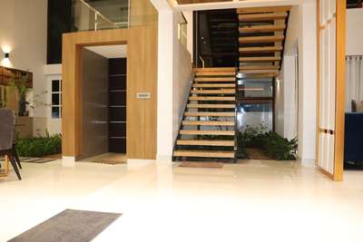 Staircase, Flooring Designs by Contractor The Craft Builders and  Interiors kollam, Kollam | Kolo