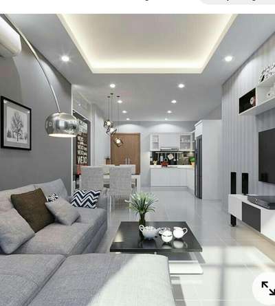 Furniture, Lighting, Living, Storage, Table Designs by Interior Designer Abdullah Khan, Malappuram | Kolo