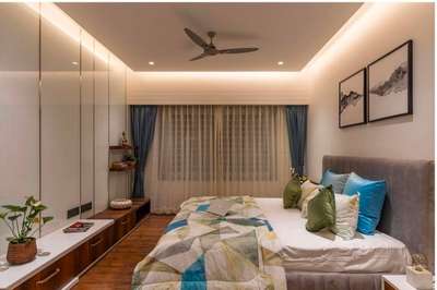 Ceiling, Furniture, Lighting, Bedroom, Storage Designs by Carpenter Raj Kumar, Ujjain | Kolo