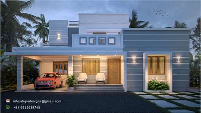 Exterior Designs by Architect s t u p a designs, Ernakulam | Kolo