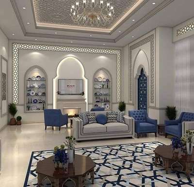 Furniture, Lighting, Living Designs by Contractor Mohd Halim, Delhi | Kolo