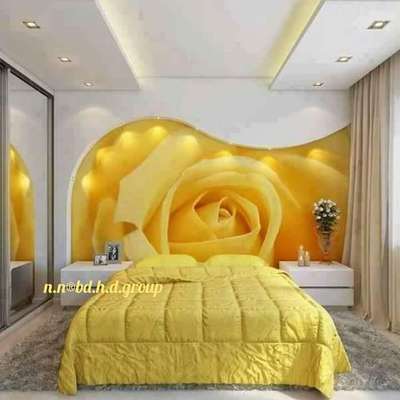 Bedroom, Furniture, Lighting, Wall Designs by Painting Works Md Hasim khan khan, Delhi | Kolo