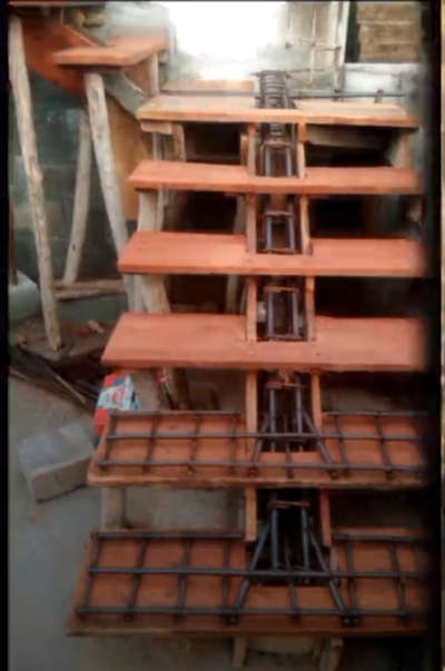 Staircase Designs by Contractor pradeepkumar Tk, Idukki | Kolo