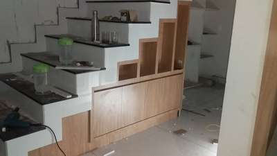 Storage, Staircase Designs by Interior Designer Rajesh Rajesh, Thrissur | Kolo