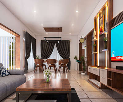 Furniture, Lighting, Living, Table Designs by Interior Designer Manu Sukumar, Kottayam | Kolo