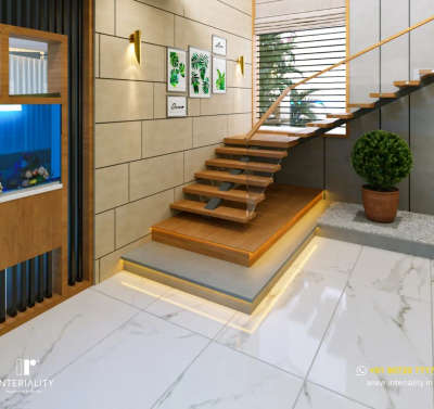 Staircase Designs by 3D & CAD jamshi cv, Kannur | Kolo