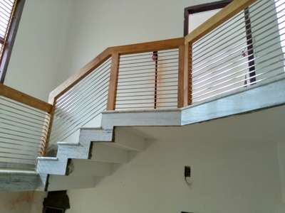 Staircase Designs by Carpenter sajith m m, Kozhikode | Kolo