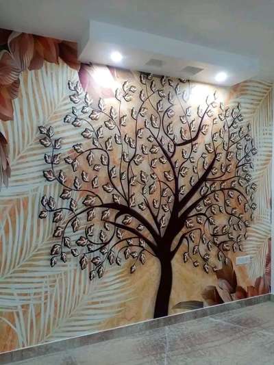 Wall Designs by Interior Designer HarDeep Saini Kaithal, Delhi | Kolo