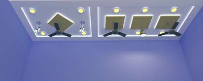 Ceiling, Lighting Designs by 3D & CAD Mahendra Karthik, Kasaragod | Kolo