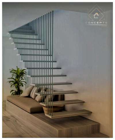 Staircase Designs by Civil Engineer krishna Kumar, Palakkad | Kolo