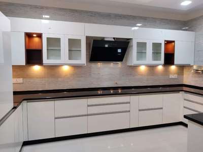 Kitchen, Lighting, Storage Designs by Architect kishan lohar, Udaipur | Kolo