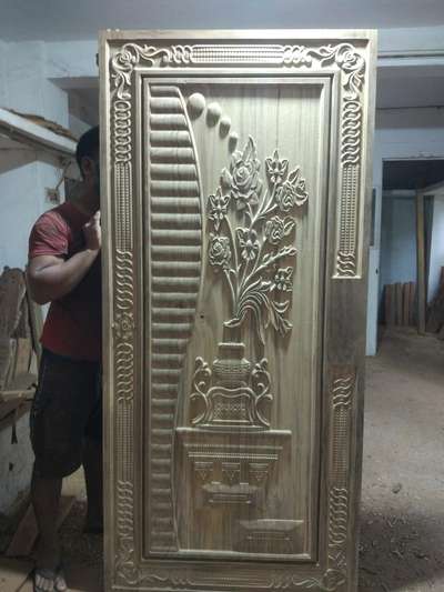 Door Designs by Carpenter krishnanunni R, Thiruvananthapuram | Kolo