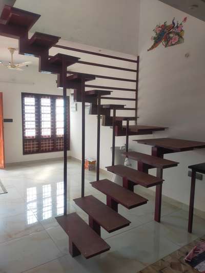 Staircase Designs by Fabrication & Welding Vishnu S, Kollam | Kolo