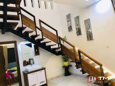 Staircase Designs by Contractor KTM Interiors, Malappuram | Kolo