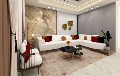 Lighting, Living, Furniture, Table, Home Decor Designs by Interior Designer Ayush Jain, Bhopal | Kolo