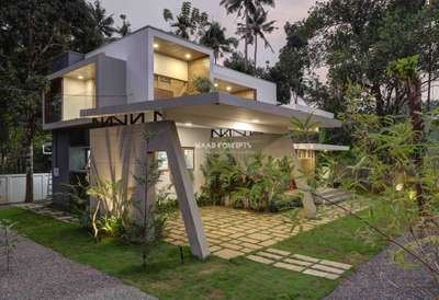 Exterior, Lighting Designs by Architect MAAD Concepts, Ernakulam | Kolo