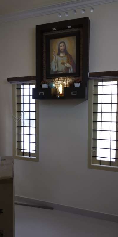 Prayer Room, Storage Designs by Painting Works Sujith Sudhi, Ernakulam | Kolo