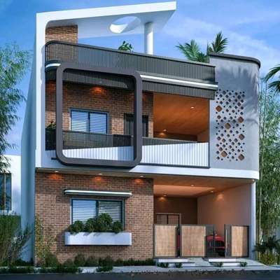 Exterior, Lighting Designs by Architect MRK STRUCTURAL  CONSULTANT , Jaipur | Kolo