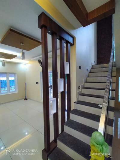Staircase Designs by Carpenter vijukumar vasudeva, Thiruvananthapuram | Kolo