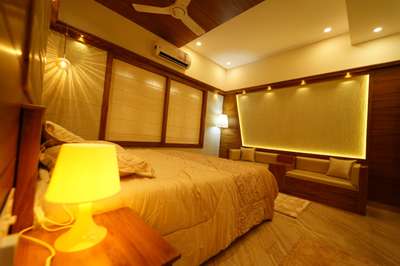Bedroom, Furniture, Lighting Designs by Painting Works abdu rahman, Kannur | Kolo
