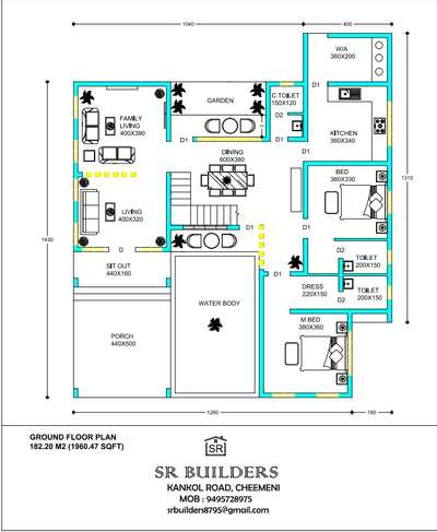 Plans Designs by Contractor SR  BUILDERS, Kasaragod | Kolo