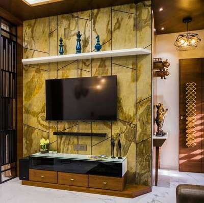 Living, Storage Designs by Contractor Sahil Mittal, Jaipur | Kolo