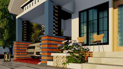 Wall Designs by Civil Engineer Rj Home Designs, Kottayam | Kolo