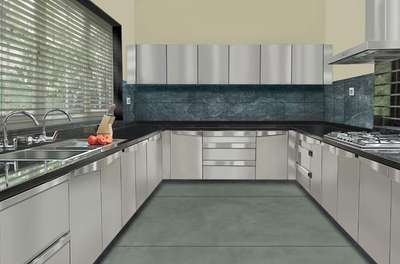 Kitchen, Storage Designs by Building Supplies noushad kv noushad kv, Malappuram | Kolo